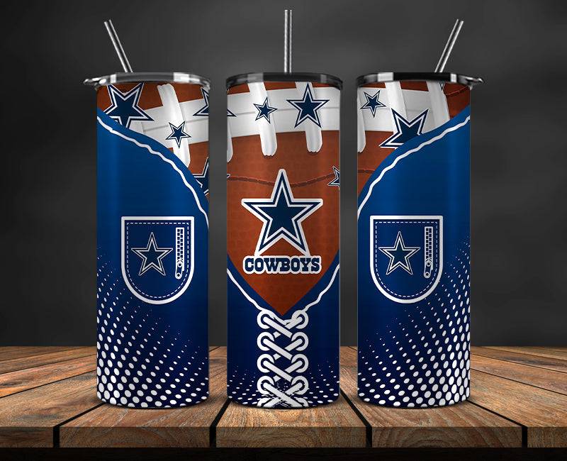 Dallas Cowboys Tumbler, Cowboys Tumbler 20oz ,NFL Football 20oz PUG- 78