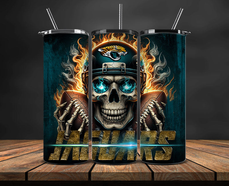Jacksonville Jaguars Tumbler Wrap,NFL Tumbler By AI, AI Tumbler Design 79