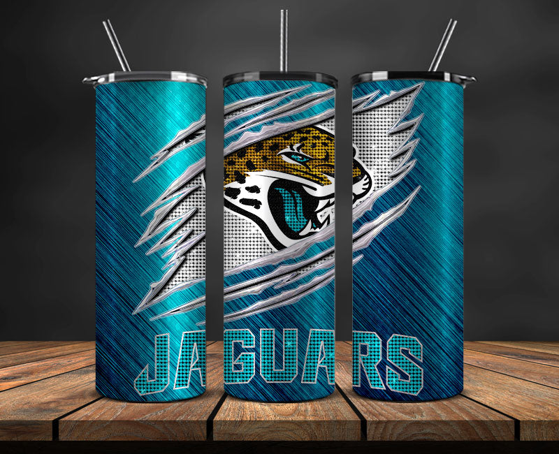 Jacksonville Jaguars Tumbler 20oz ,Jaguars Logo Tumbler 20oz , NFL Football 20oz LUH -79