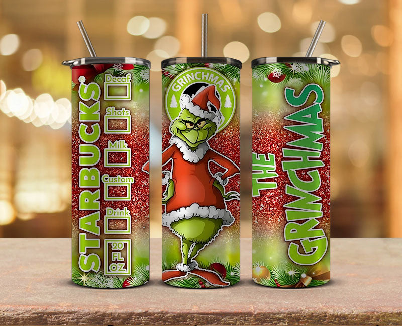Christmas Tumbler 20oz, NFL Christmas 20oz 07