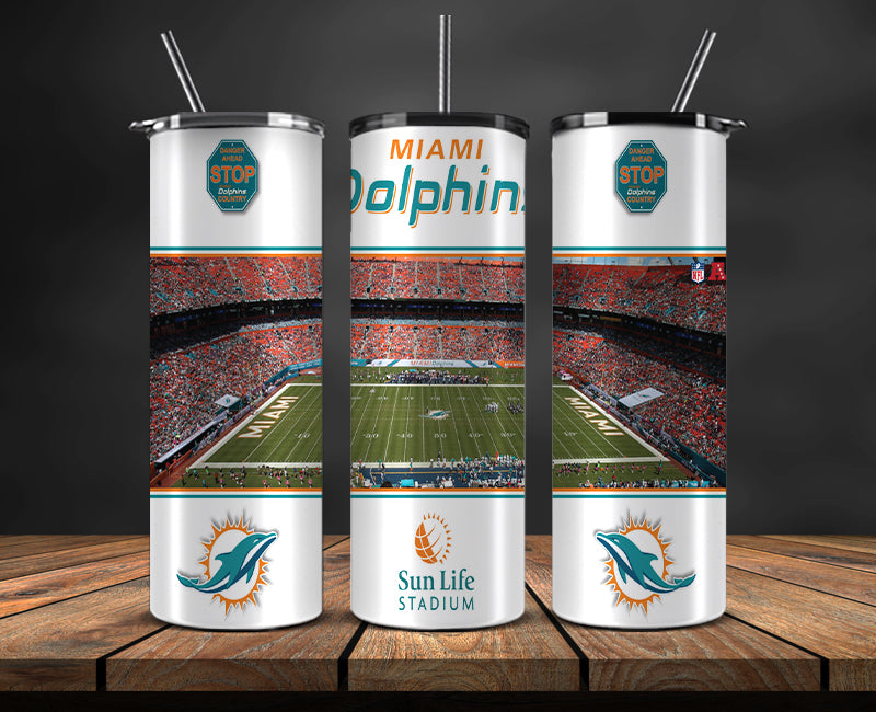 Dolphins Tumbler 20oz , Nfl Stadiums Tumbler 20oz LUD- 07