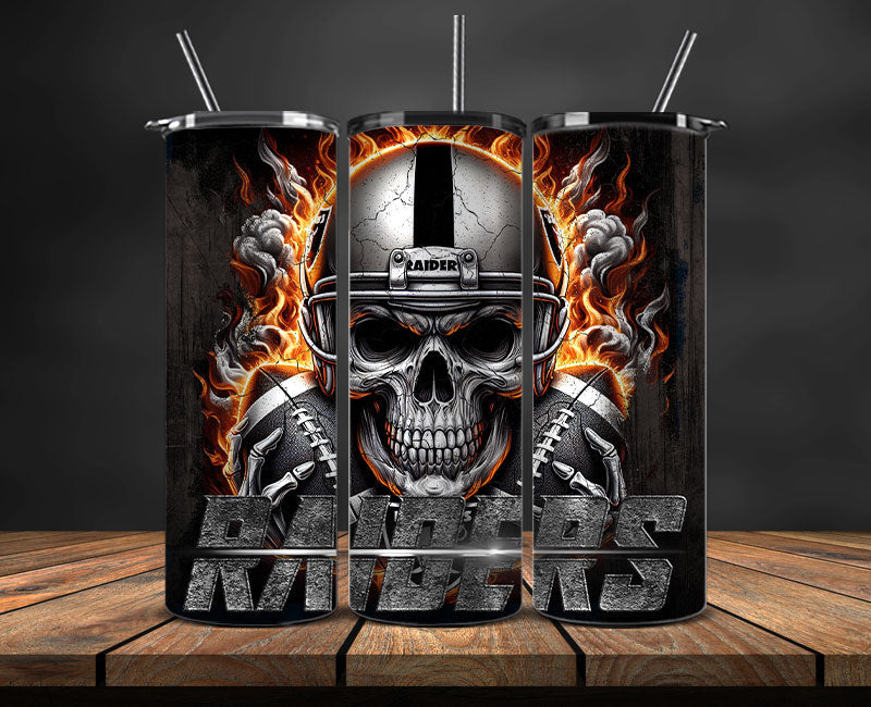 Las Vegas Raiders Tumbler Wrap,NFL Tumbler By AI, AI Tumbler Design 81