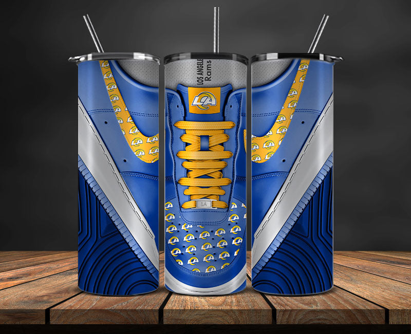 Los Angeles Rams Tumbler Wrap, NFL Sneaker Tumbler Wrap 82