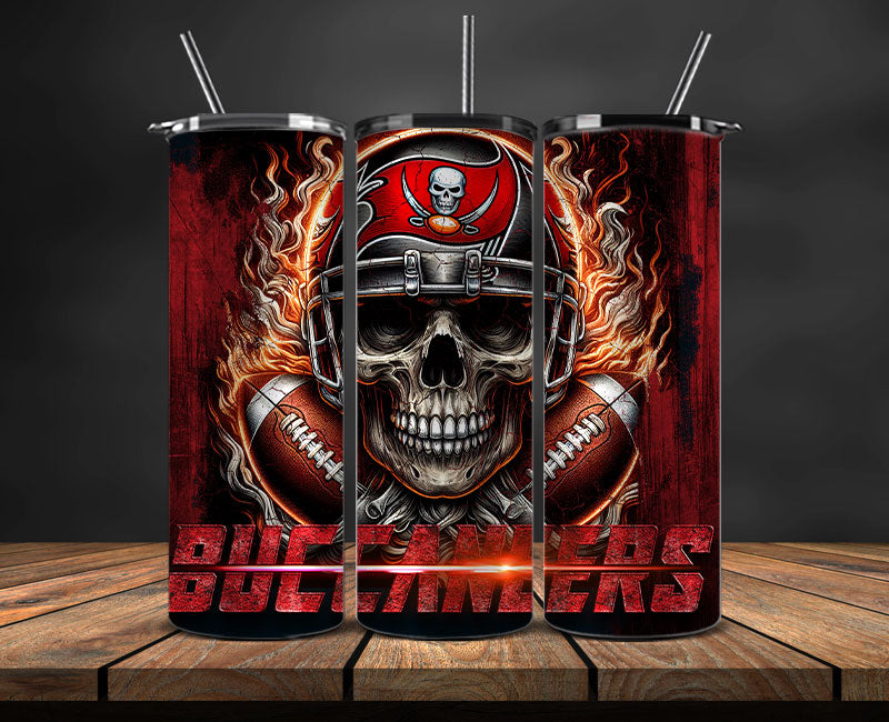 Tampa Bay Buccaneers Tumbler Wrap,NFL Tumbler By AI, AI Tumbler Design 94