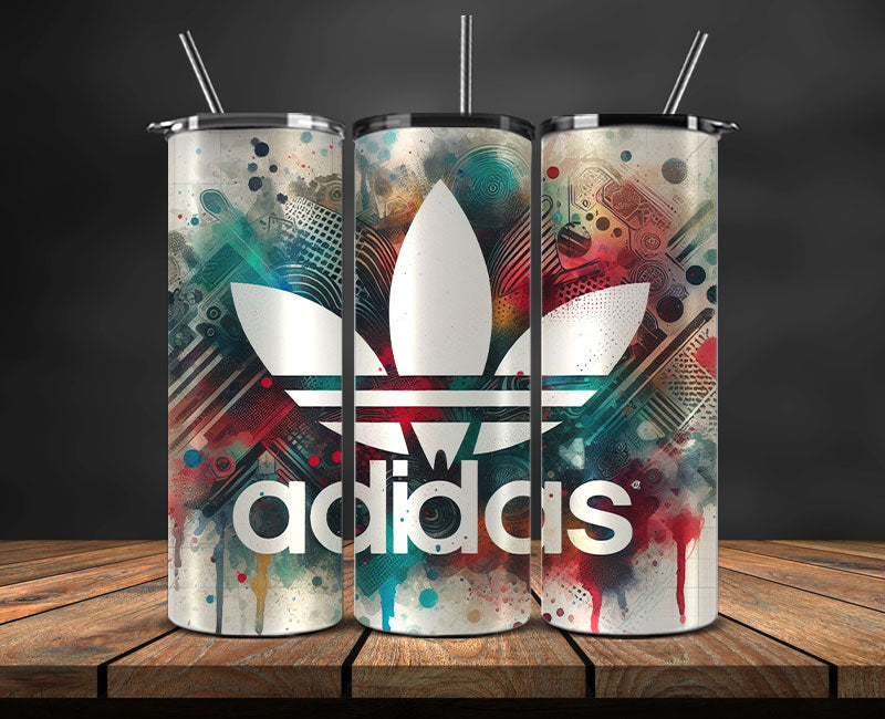 Adidas Tumbler Wrap, Adidas Tumbler Png, Adidas Logo, Luxury Tumbler Wraps, Logo Fashion Design 95