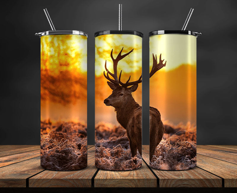 Deer Hunting Tumbler Wrap Png,Tumbler Wrap,Tumble Png,Hunting Tumbler Wrap 09