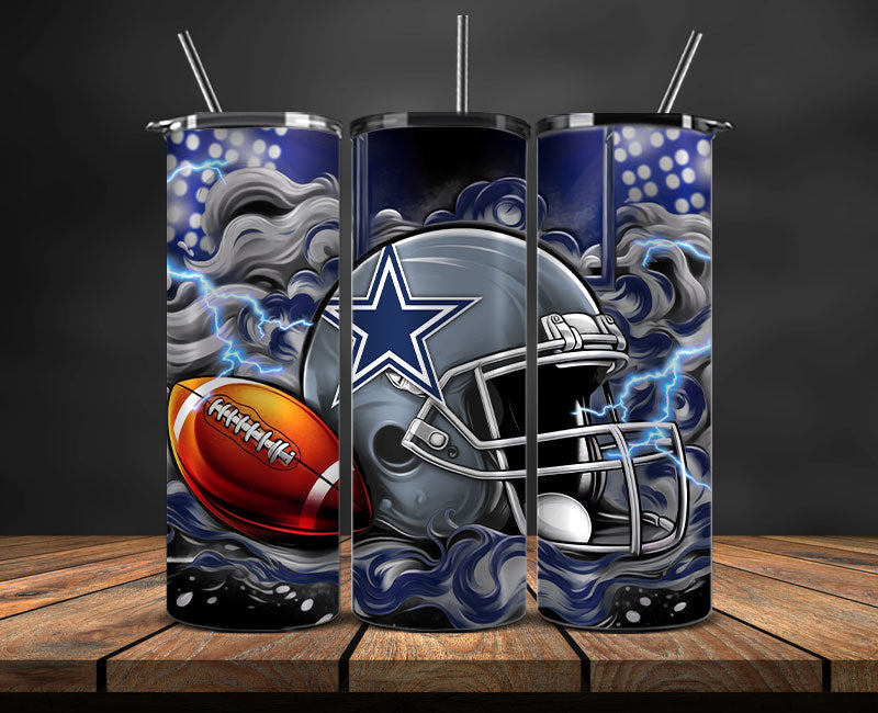 Dallas Cowboys Tumbler Wraps,NFL Tumbler By AI, AI Tumbler Design 9
