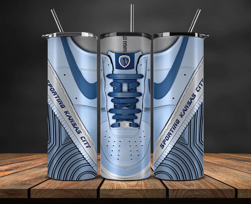 Sporting Kansas City Tumbler Wrap, MLS Sneakers Tumbler Wrap 09