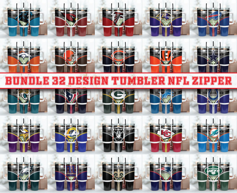 Bundle 40oz Tumbler,NFL Tumbler 40oz , 40oz Tumbler Sublimation Png , 40oz Tumbler Wrap 66