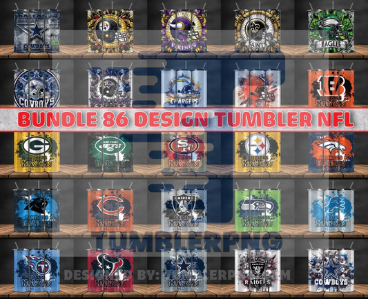 Sports Tumbler Wrap Bundle 102