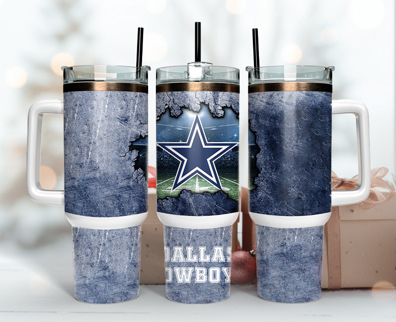 Dallas Cowboys Tumbler 40oz Png,  40oz Tumbler Skinny  108