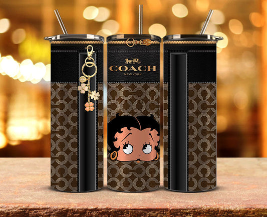 stylish tumbler wrap with clean and sophisticated look