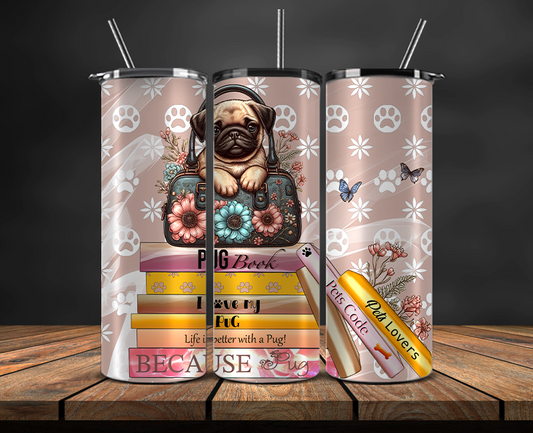 stylish tumbler wrap with clean and sophisticated look