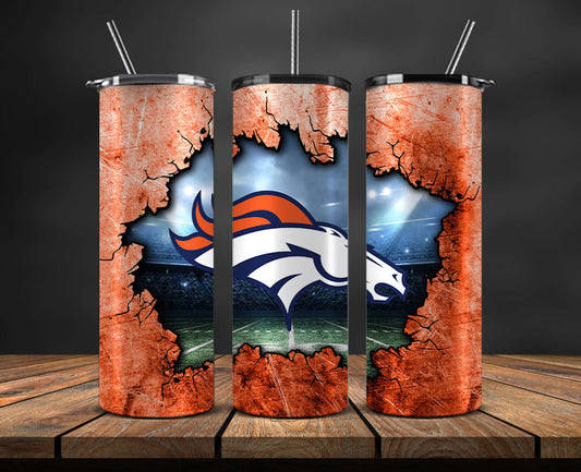 American football themed tumbler wrap design for 20oz skinny tumbler, sports fan style