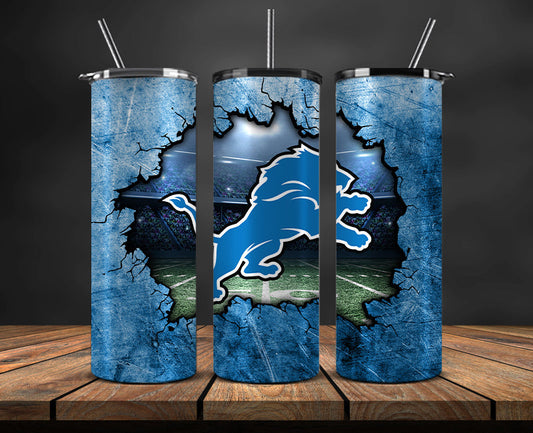 American football themed tumbler wrap design for 20oz skinny tumbler, sports fan style