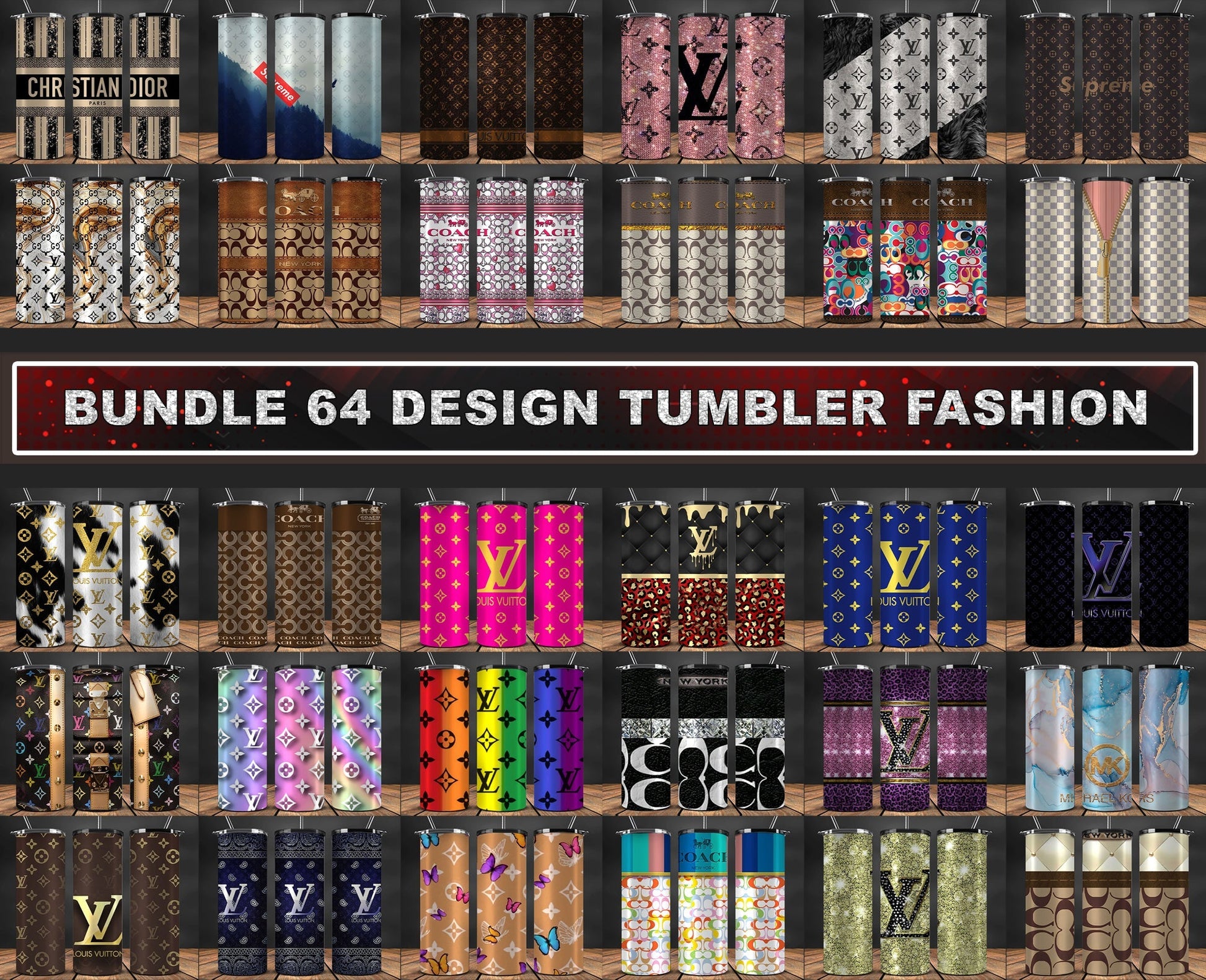 refined tumbler wrap with modern design elements