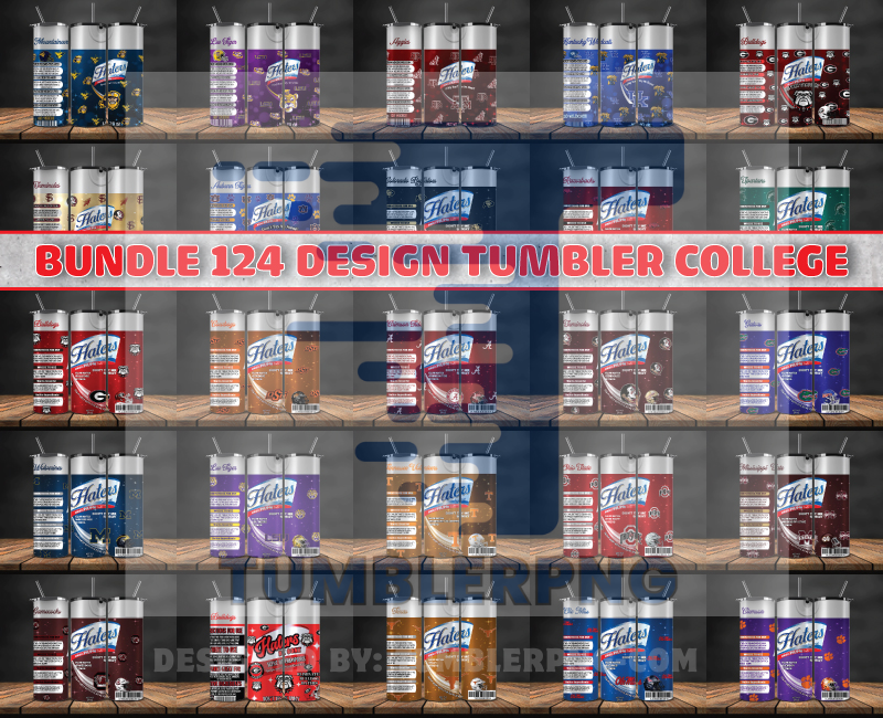 Sports Tumbler Wrap Bundle 125