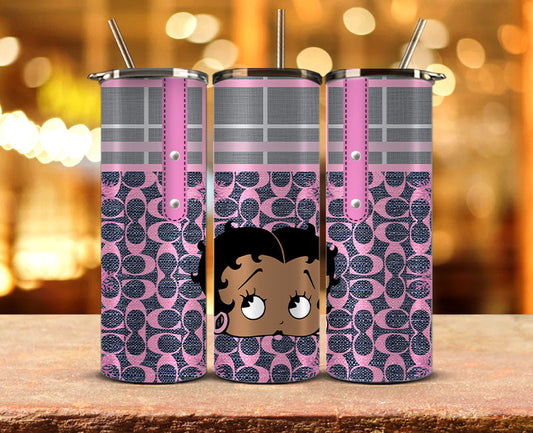 stylish tumbler wrap with clean and sophisticated look