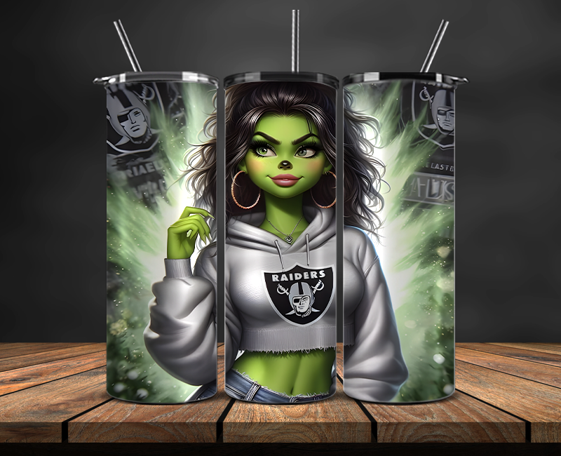 Las Vegas Raiders Tumbler Wrap, NFL Trendy Tumbler 13