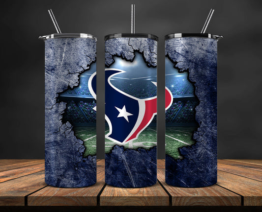 American football themed tumbler wrap design for 20oz skinny tumbler, sports fan style