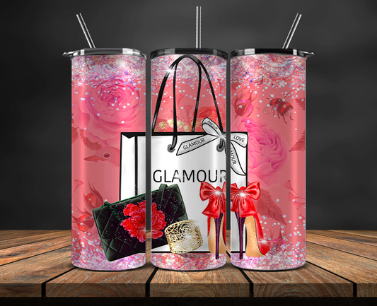 stylish tumbler wrap with clean and sophisticated look