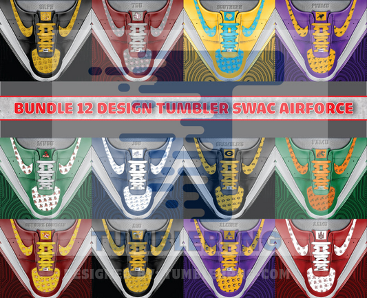 Sports Tumbler Wrap Bundle 156