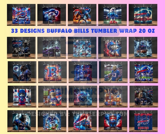 Sports Tumbler Wrap Bundle 158