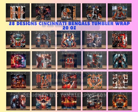 Sports Tumbler Wrap Bundle 159