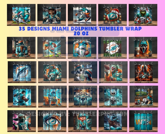 Sports Tumbler Wrap Bundle 168