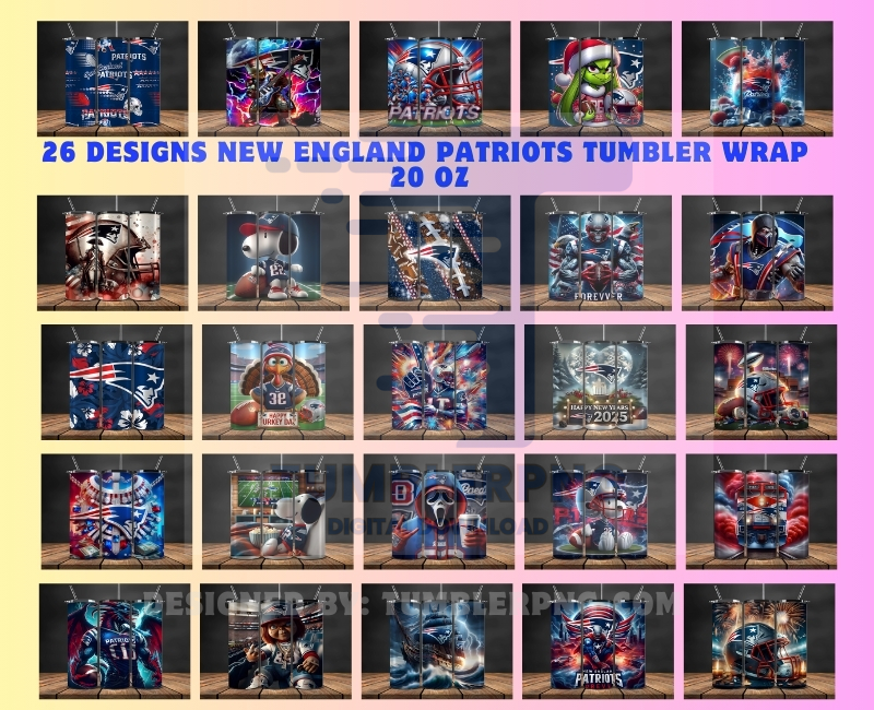 Sports Tumbler Wrap Bundle 169