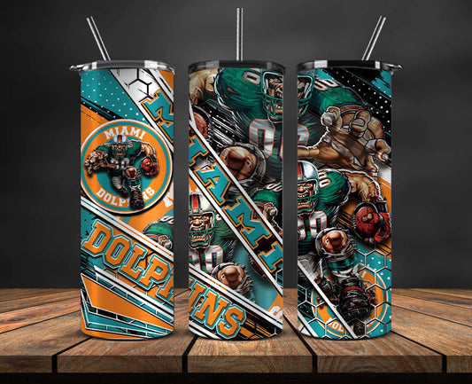 energetic tumbler wrap with competitive sport vibe