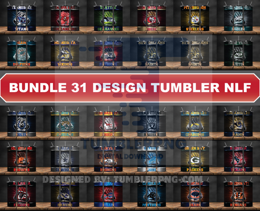 Sports Tumbler Wrap Bundle 17
