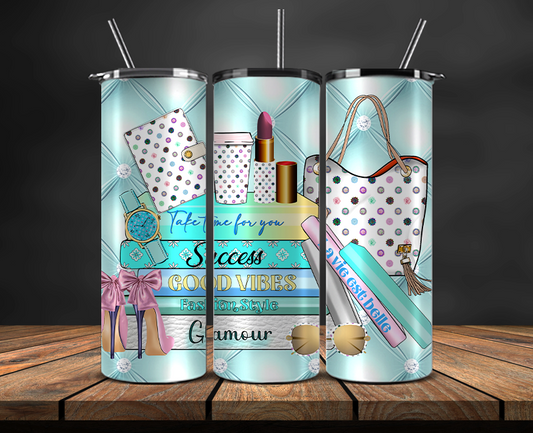 stylish tumbler wrap with clean and sophisticated look