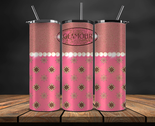 stylish tumbler wrap with clean and sophisticated look