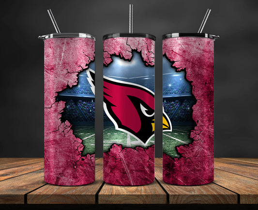 American football themed tumbler wrap design for 20oz skinny tumbler, sports fan style
