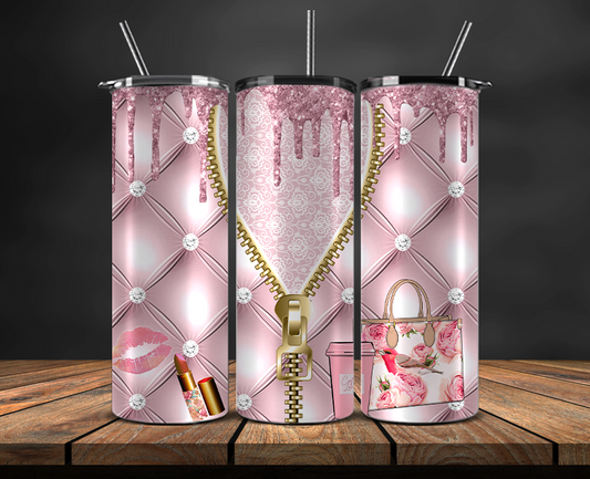 stylish tumbler wrap with clean and sophisticated look