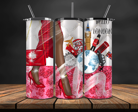 stylish tumbler wrap with clean and sophisticated look