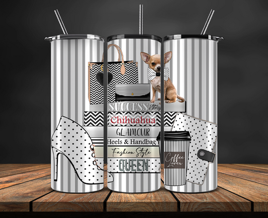 stylish tumbler wrap with clean and sophisticated look