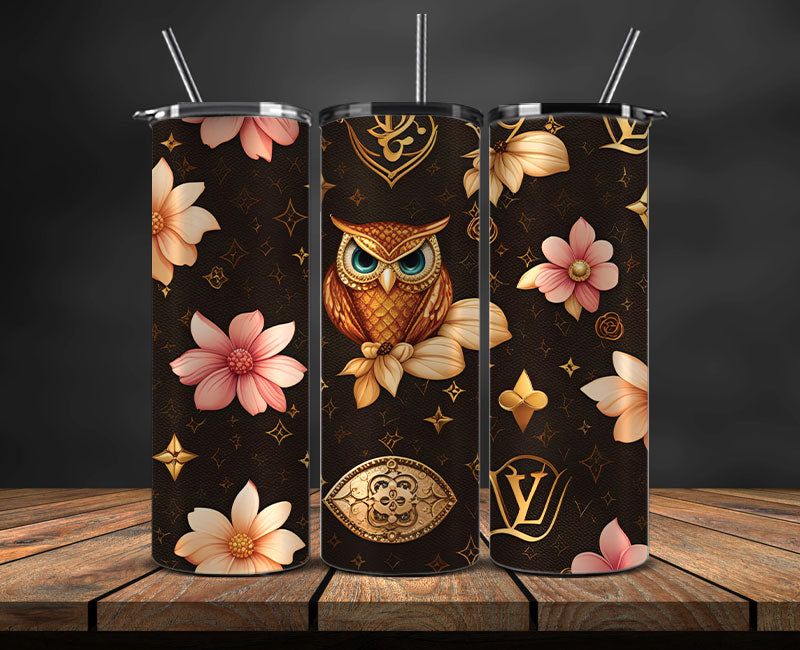 trendy tumbler wrap design with elegant aesthetic
