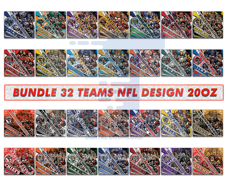 Sports Tumbler Wrap Bundle 26