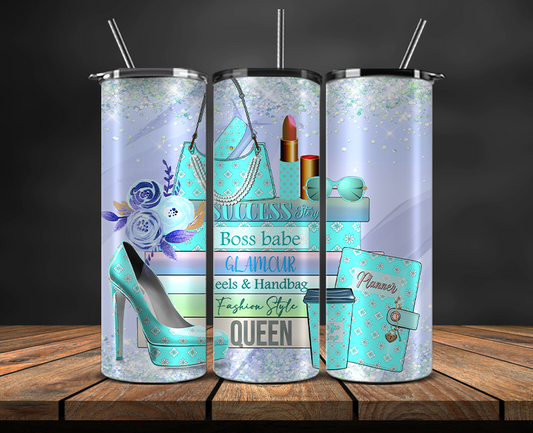 stylish tumbler wrap with clean and sophisticated look