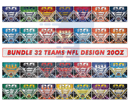 Sports Tumbler Wrap Bundle 27