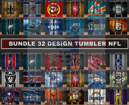 Sports Tumbler Wrap Bundle 28