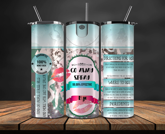 stylish tumbler wrap with clean and sophisticated look