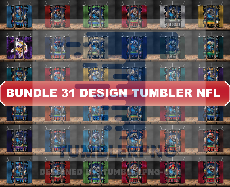 Sports Tumbler Wrap Bundle 33