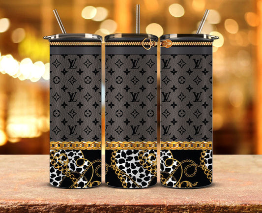 stylish tumbler wrap with clean and sophisticated look