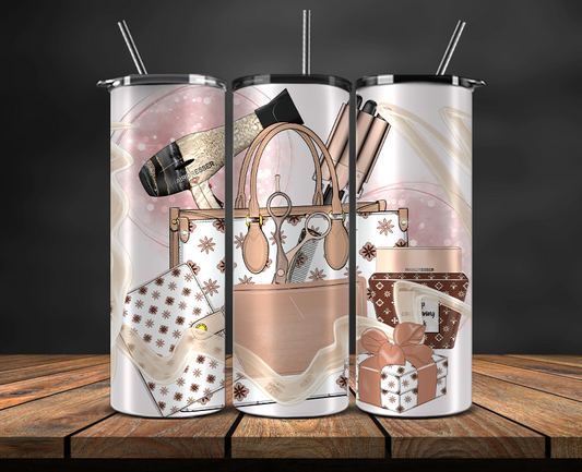 stylish tumbler wrap with clean and sophisticated look