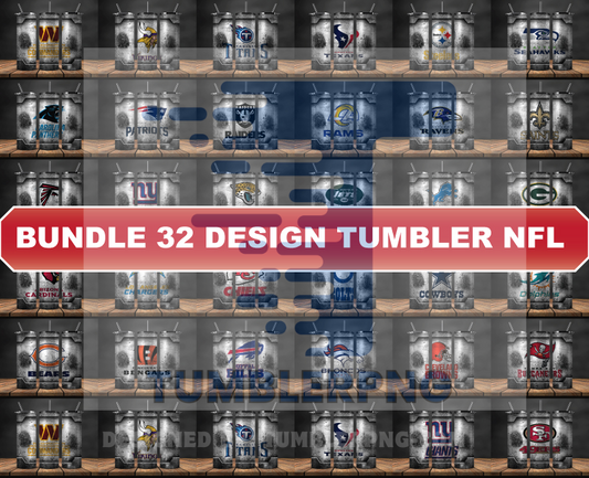 Sports Tumbler Wrap Bundle 37