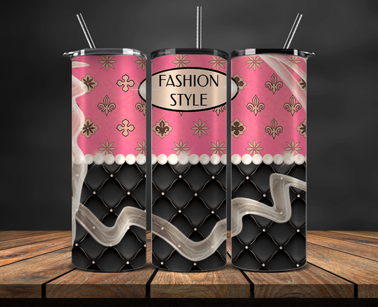 stylish tumbler wrap with clean and sophisticated look