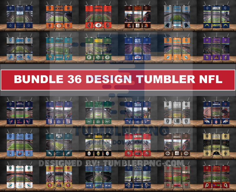 Sports Tumbler Wrap Bundle 03